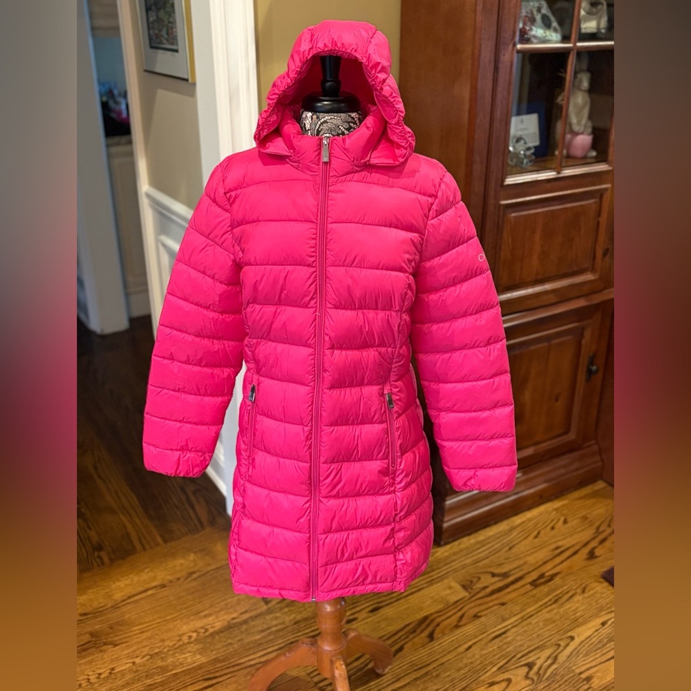 Calvin Klein Pink Puffer Jacket